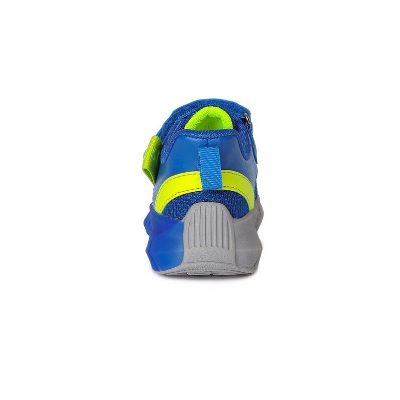 Mėlyni sportiniai LED batai 24-29 d. F61297AM