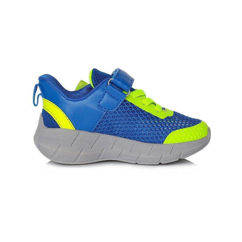 Mėlyni sportiniai LED batai 24-29 d. F61297AM