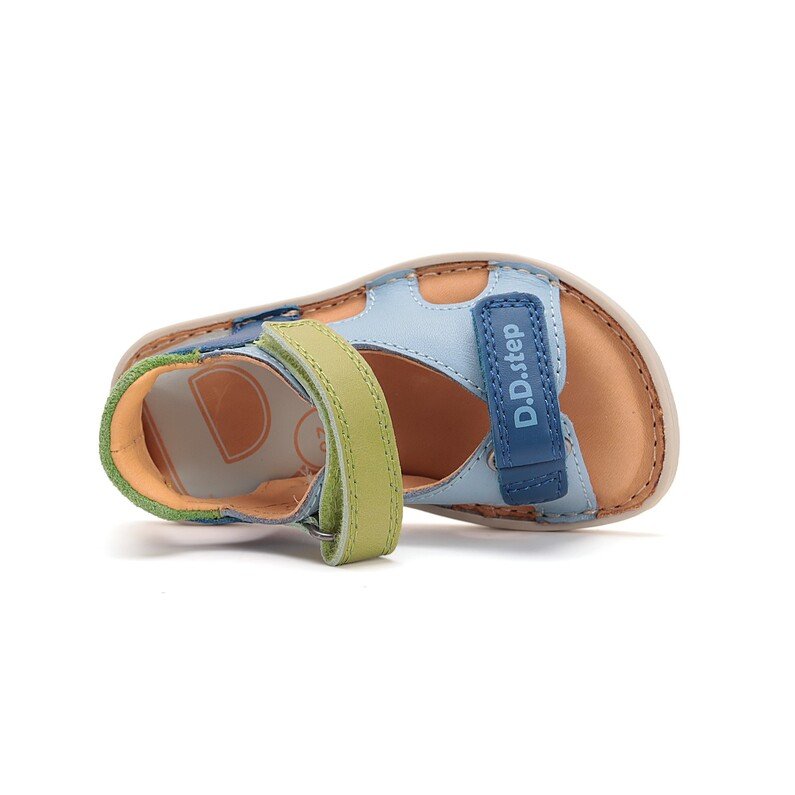 Mėlynos barefoot basutės 26-31 d. G076-51334M