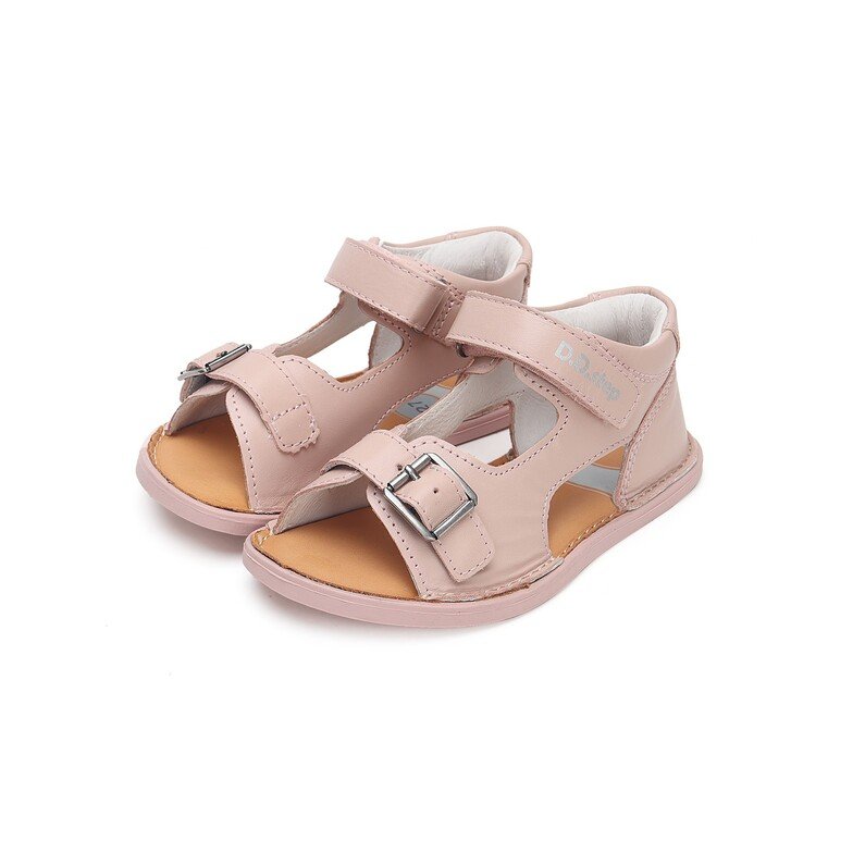 Rožinės barefoot basutės 20-25 d. G076-41333B 1