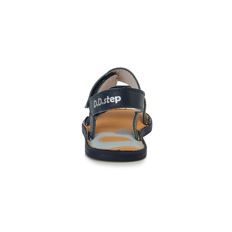 Tamsiai mėlynos barefoot basutės 26-31 d. G076-356AM 5
