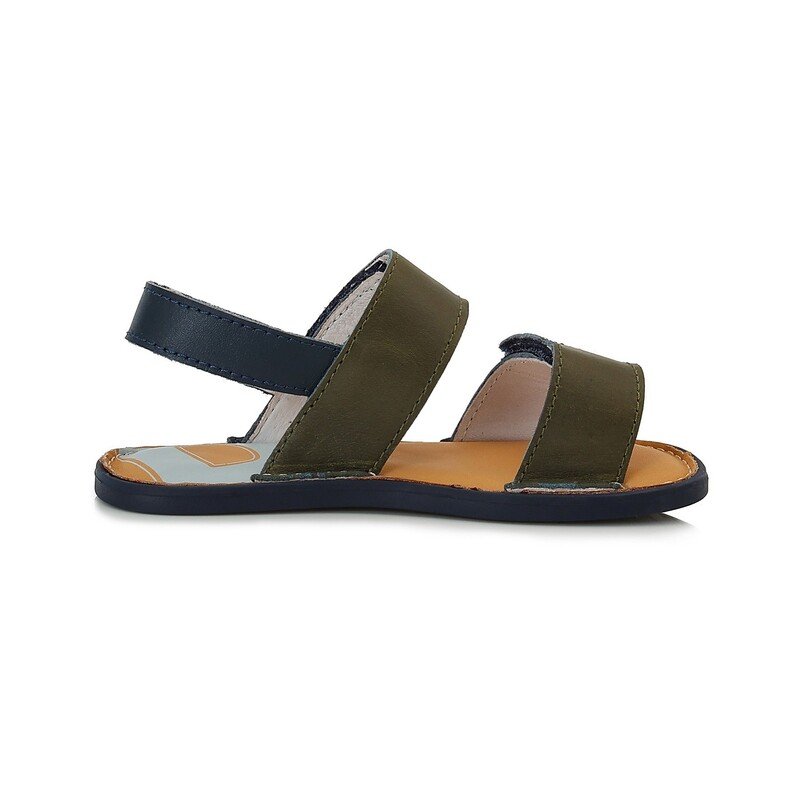 Tamsiai mėlynos barefoot basutės 26-31 d. G076-356AM 2