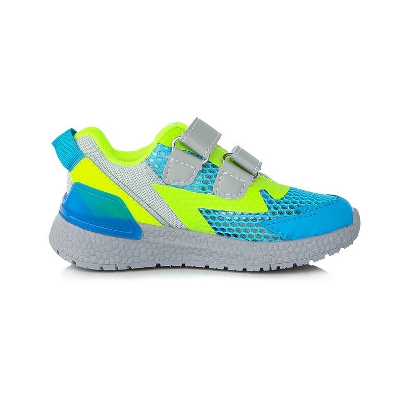 Šviesiai mėlyni sportiniai batai 30-35 d. F061-373AL