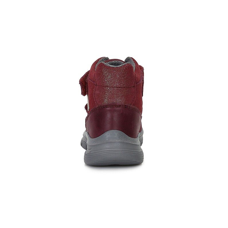 Tamsiai raudoni vandeniui atsparūs batai 30-35 d. F651-376CL