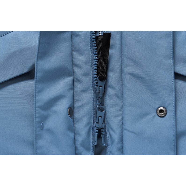 Valianly šviesiai mėlyna žieminė striukė/paltas berniukui 9339_128-158